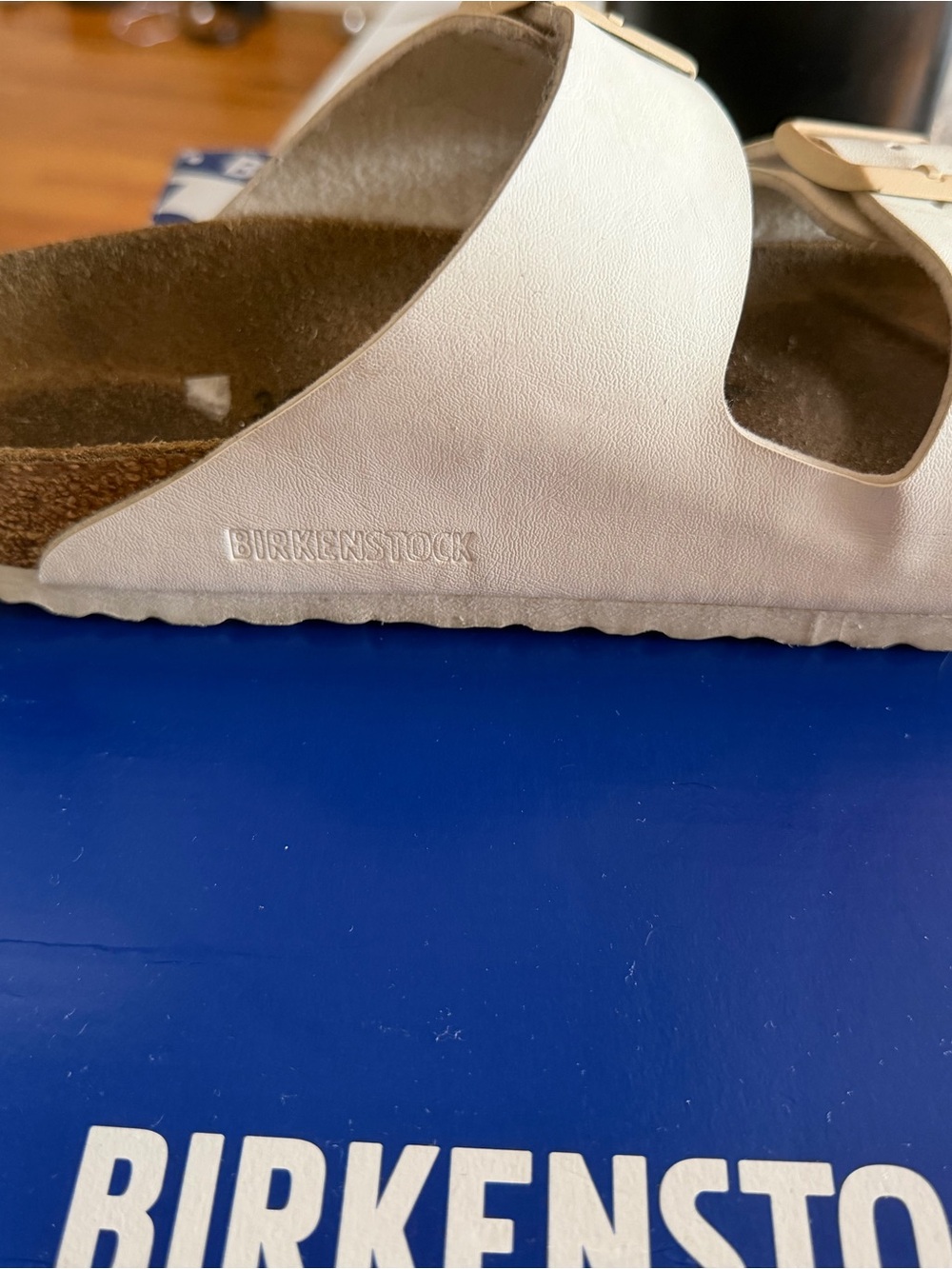 Birkenstock cream Two-Strap Arizona Sandal for Women - Picture 3 of 5